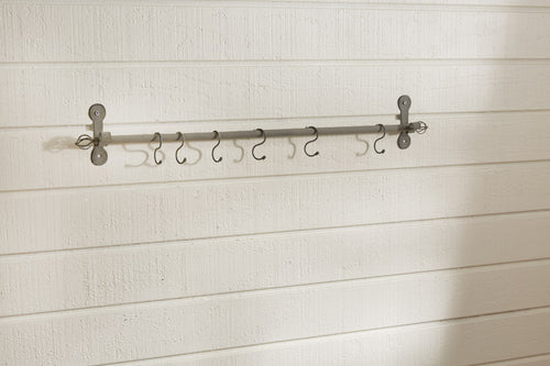 Zinc Metal Bar With 'S' Hooks Park Designs