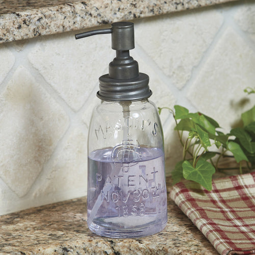 Mason Jar Soap Dispenser Vintage Crossroads