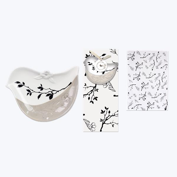 Bird Soap Dish & Towel Set Young's Inc