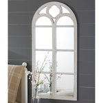 Distressed White Window Mirror Park Designs