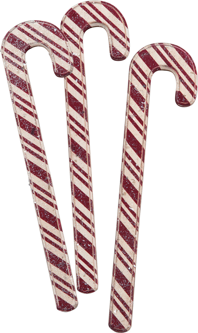 Wooden Candy Cane Primitives By Kathy