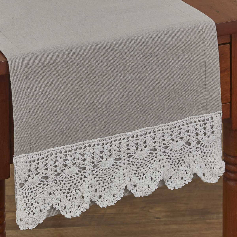 Vintage Crochet Table Runner