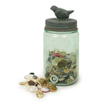 Pint Mason Jar With Songbird Lid Ctw Home