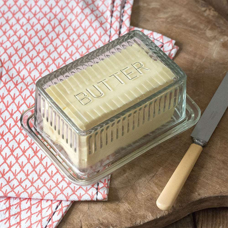 Glass Butter Dish Ctw Home