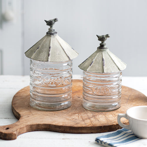 Silo Glass Canister Ctw Home
