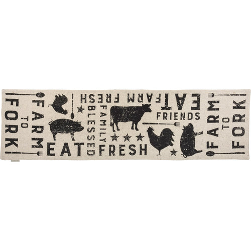 Farm Fresh Table Runner Primitives By Kathy