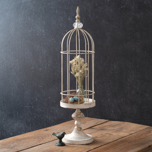 Tall Wire Cloche with Stand Ctw Home