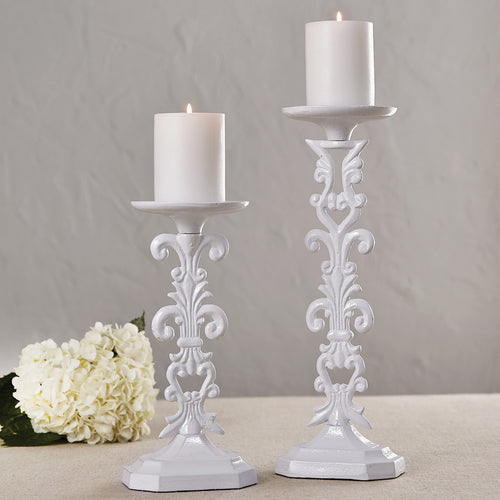 Garden Cast Pillar Candle Holder Park Designs