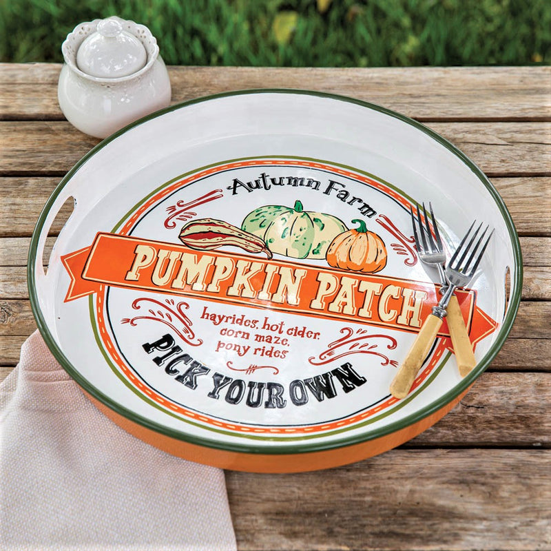 Pumpkin Patch Serving Tray Ctw Home