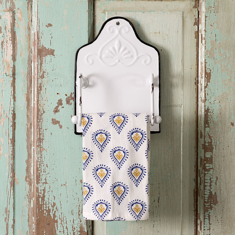 Metal Wall Towel and Toilet Paper Holder Ctw Home