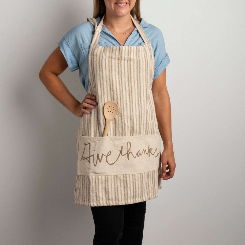 Give Thanks Apron Primitives By Kathy