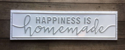 Happiness is Homemade Tin Sign DBC Home Decor