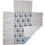 Annie Blue Floral Ruffled Bed Collection VHC Brands
