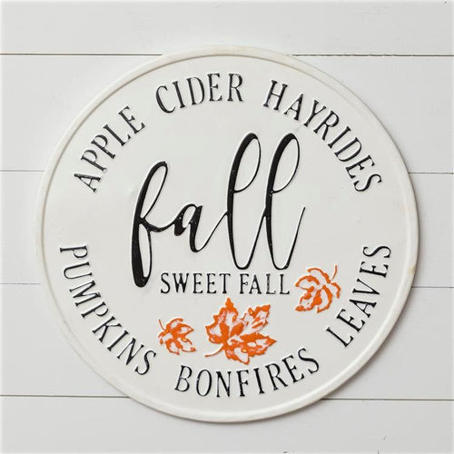 Round Fall Sweet Fall Sign Audrey's
