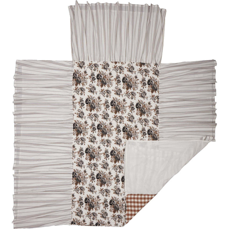 Annie Portabella Floral Ruffled Bed Collection VHC Brands