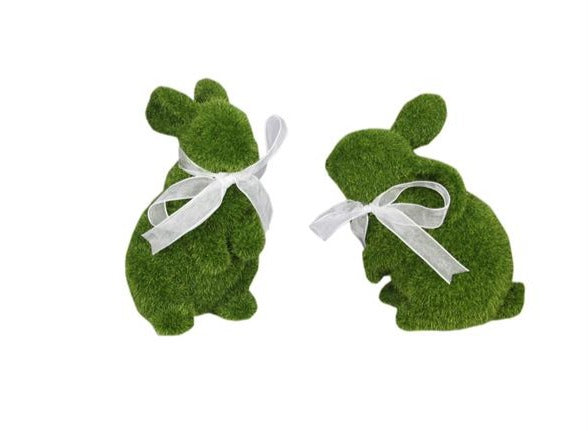 Flocked Green Rabbit Young's Inc