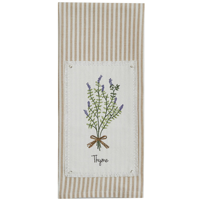 Embroidered Patch Dishtowel Park Designs