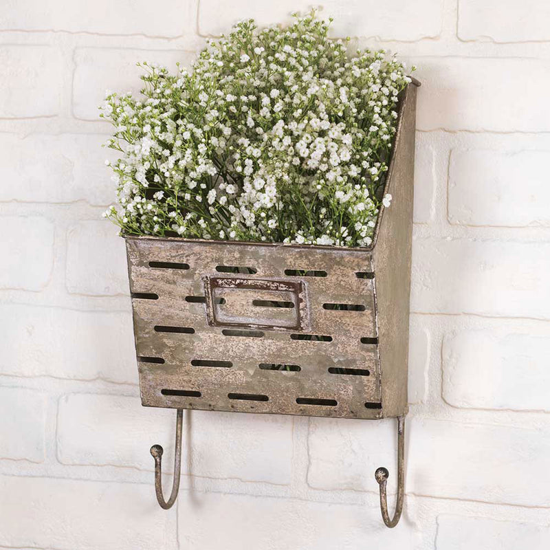 Perforated Wall Caddy With Hooks Ctw Home