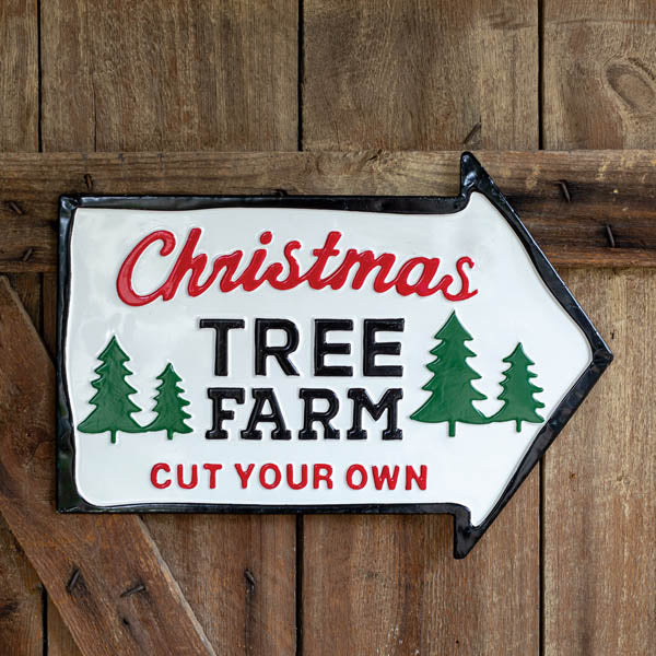 Christmas Tree Farm Wall Sign Ctw Home