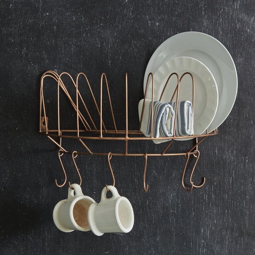 Plate Holder With Mug Hooks Ctw Home