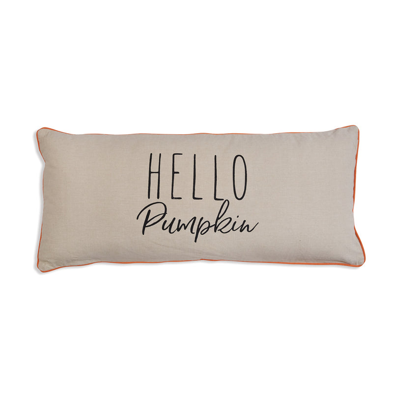 Hello Pumpkin Lumbar Pillow Ctw Home