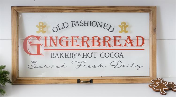 Gingerbread Bakery Window Audrey's