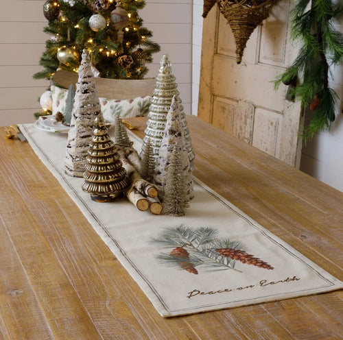 Peace On Earth Reversible Table Runner Audrey's