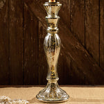 Mercury Glass Taper Holder The Country House