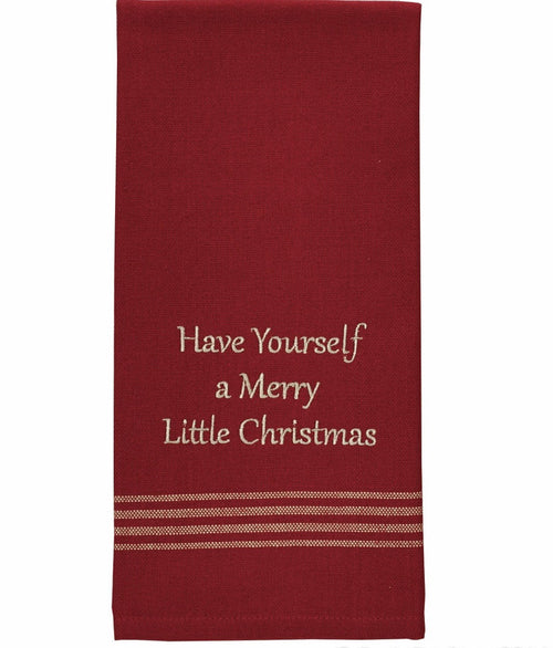 Have Yourself A Merry Little Christmas Dishtowel Park Designs