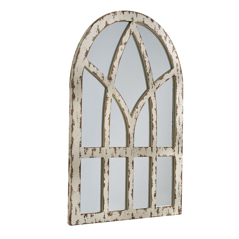 Cathedral Distressed Wood Mirror Park Designs
