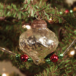 Mercury Glass Onion Ornament The Country House