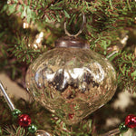 Mercury Glass Onion Ornament The Country House