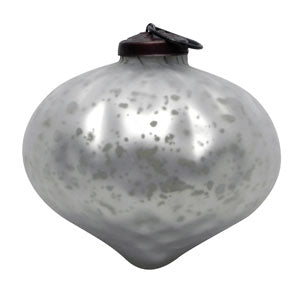 Mercury Glass Onion Ornament The Country House