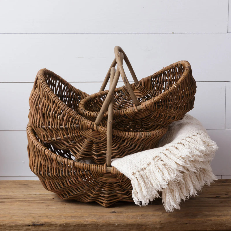 Willow Gathering Basket Audrey's