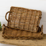 Wicker Basket Trays