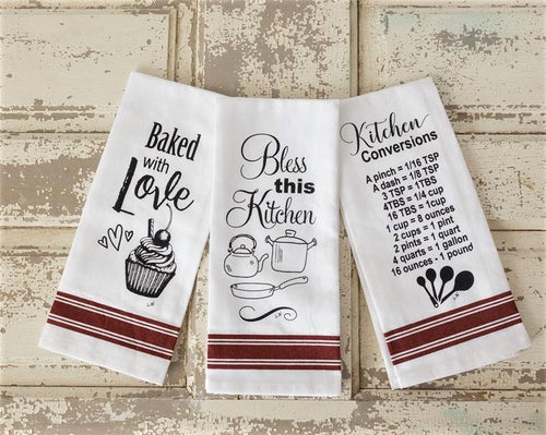 Kitchen Love Tea Towels Audrey's