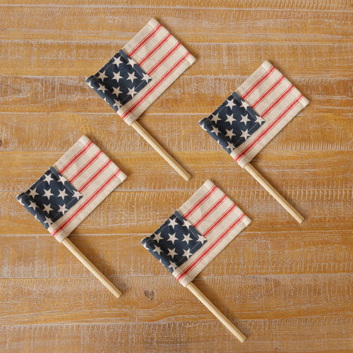 miniature flags