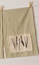 Gardening Tools & Topiaries Tea Towels Audrey's