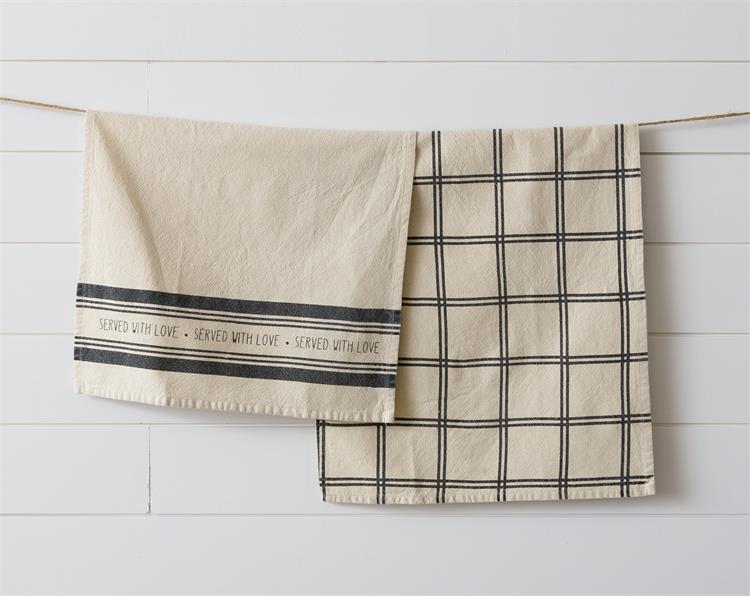 Served With Love Tea Towels Audrey's