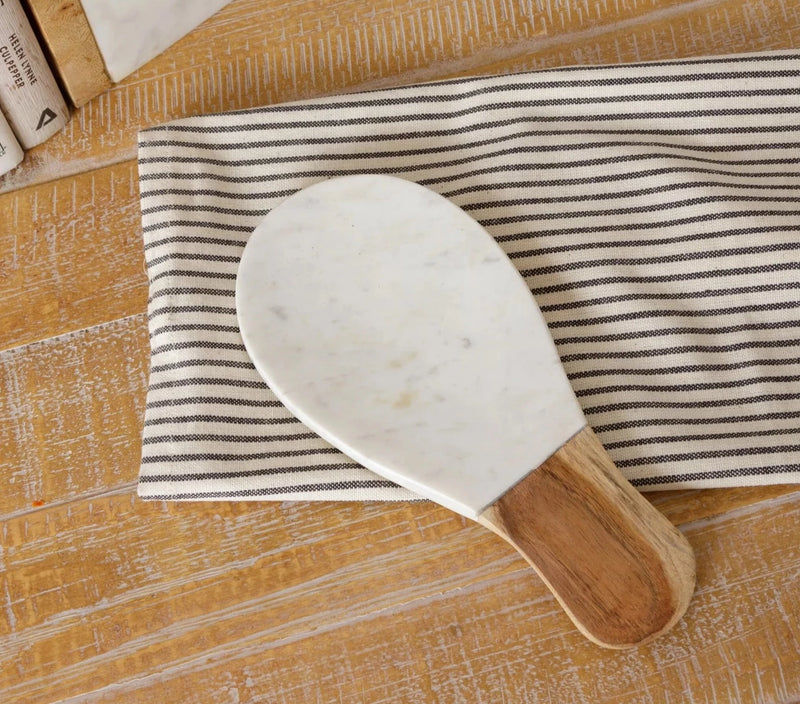 Marble And Wood Spoon Rest Audrey's