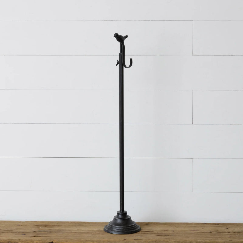 Adjustable Wreath Hanger With Bird On Top