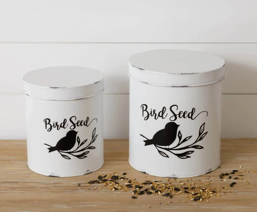 Bird Seed Container - Vintage Crossroads