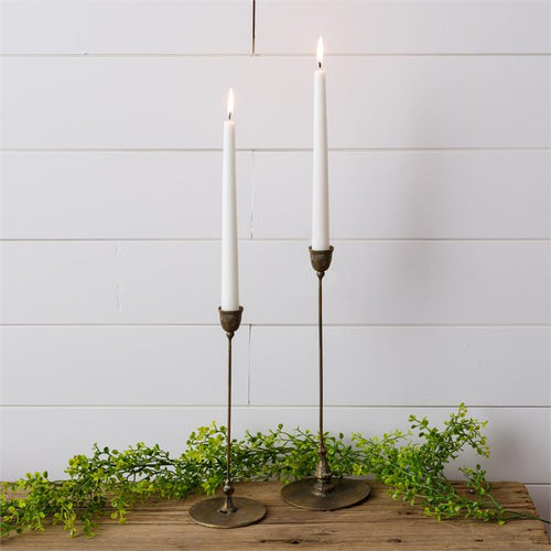 Antiqued Taper Candle Holders Audrey's