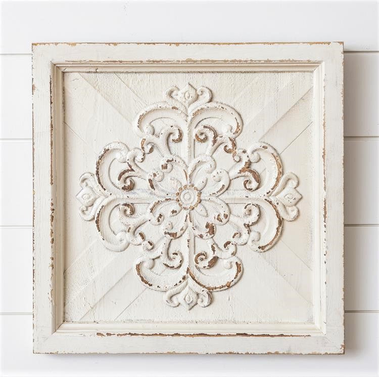 Distressed Floral Medallion Audrey's
