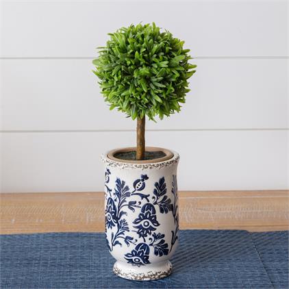 Mini Blue Floral Vase Audrey's