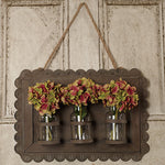 Metal Framed Wall Vase The Country House