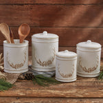 Winter Antlers Canister Set Park Designs