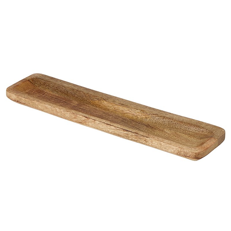 Long Wooden Rectangular Tray