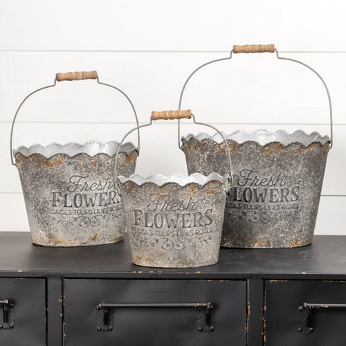 Scalloped Flower Bucket Ragon House