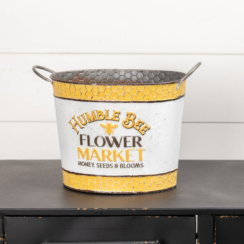 Humble Bee Flower Market Bucket